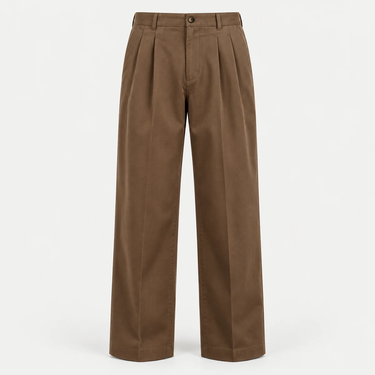 The Daily Pleated Trouser in Tobacco